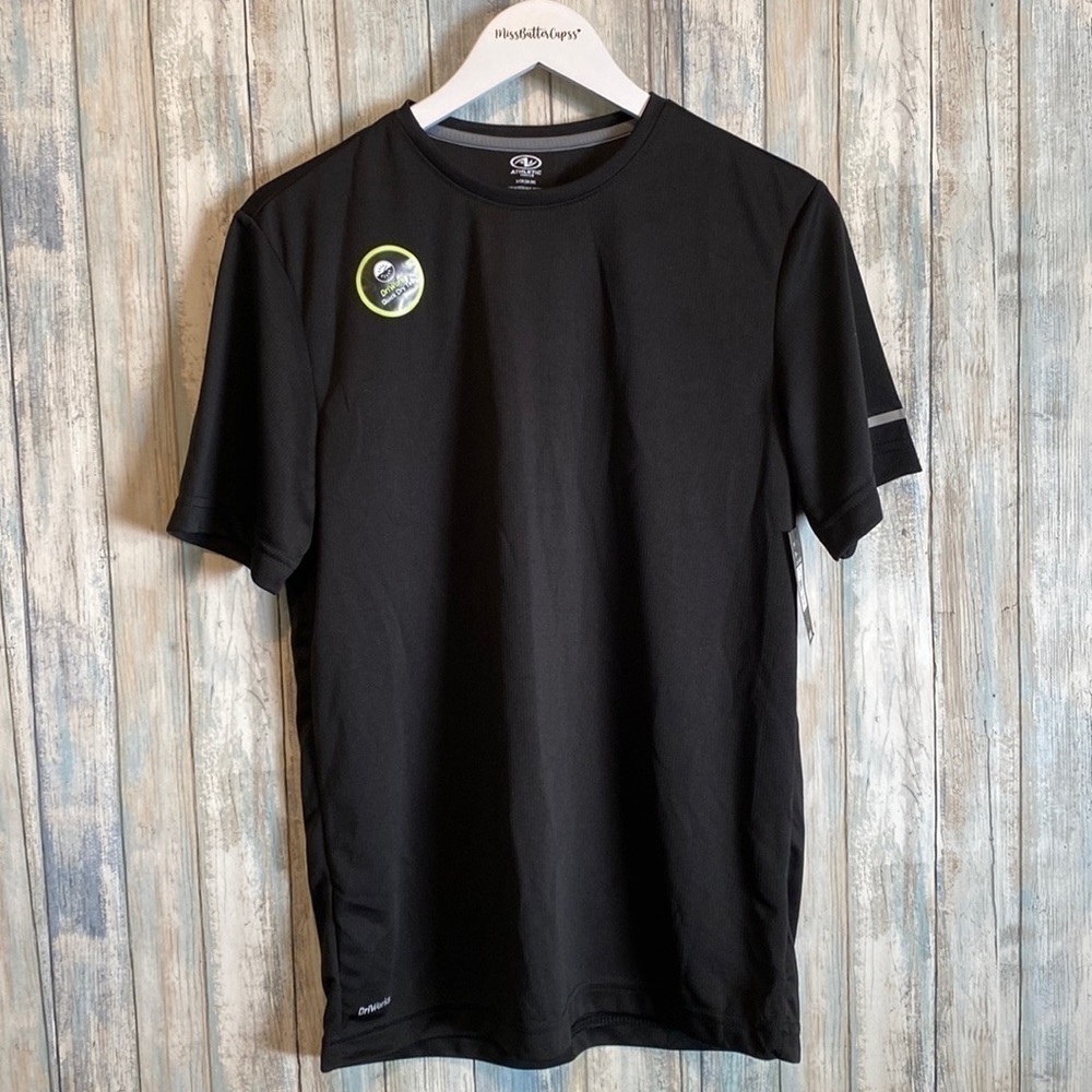 Athletic works dry works quick dry black T-shirt men’s small | NWT